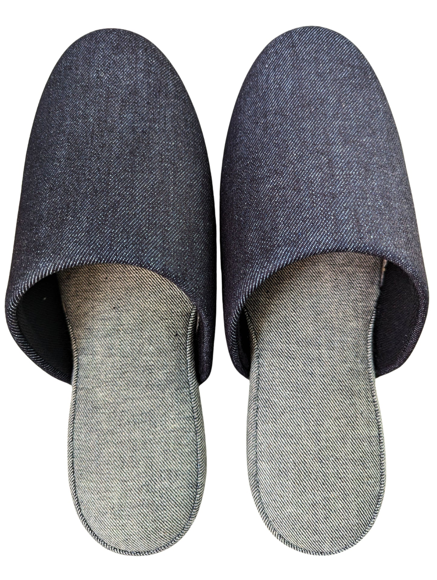 Denim Hiroshima Slippers Simple 4 size [Small / Medium / Large / XL]