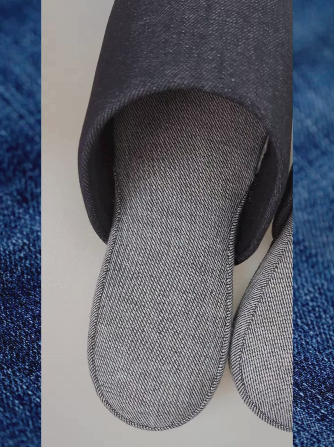 【美品】 SLIPPER サイズ9 2402BLM-Tsumugi-Zori-