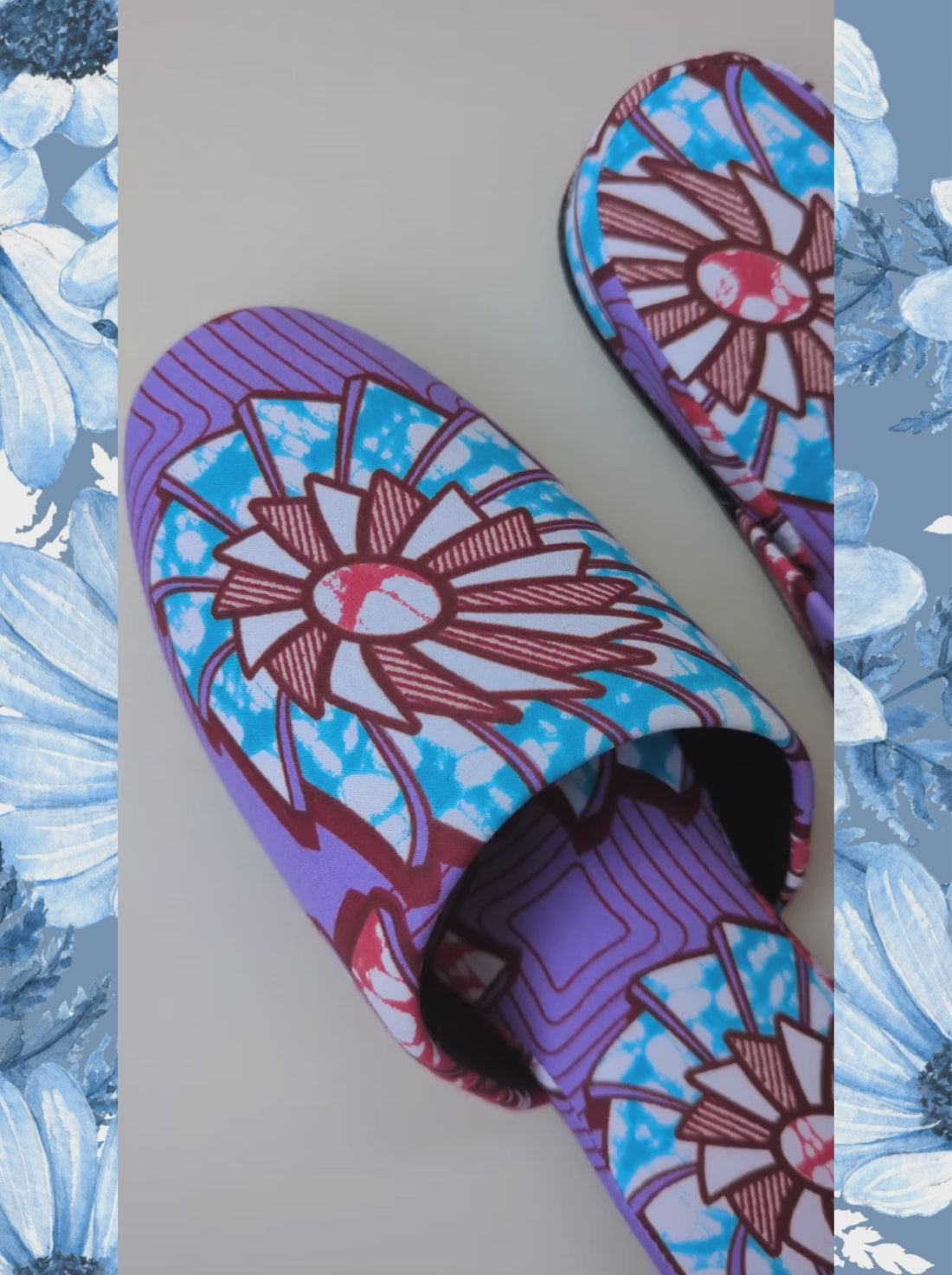 Large  Print Mix Slippers 2023AW-L01 – Heiwa Slipper