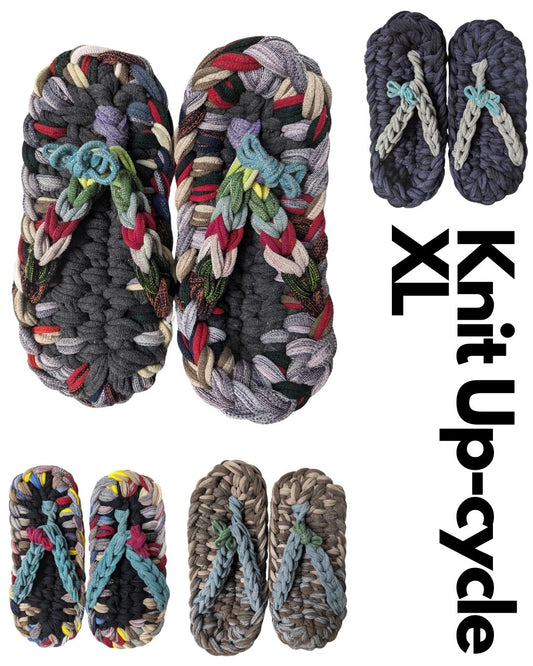 XL | Knit Up-cycle ZOURI Slippers 2024SS [XL]