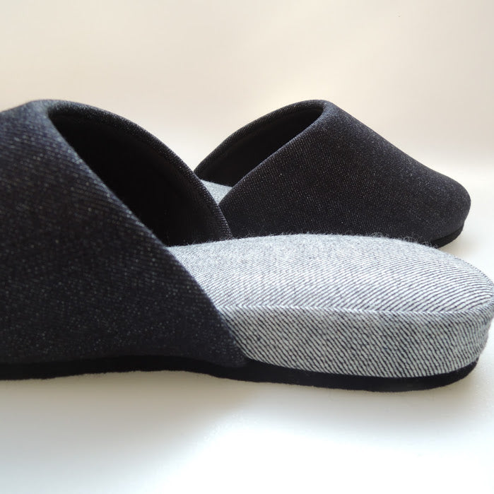 Denim Hiroshima Slippers Simple / 3 size - Heiwa Slipper