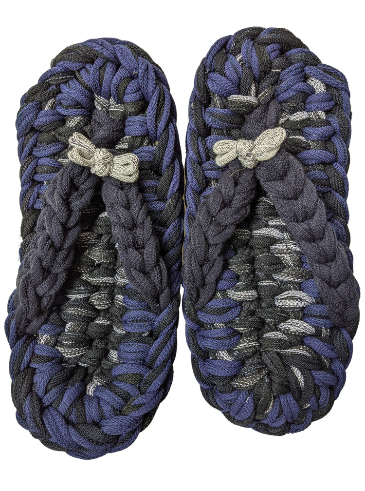 XL | Knit upcycle ZOURI slippers 2021SS-002 [XL]