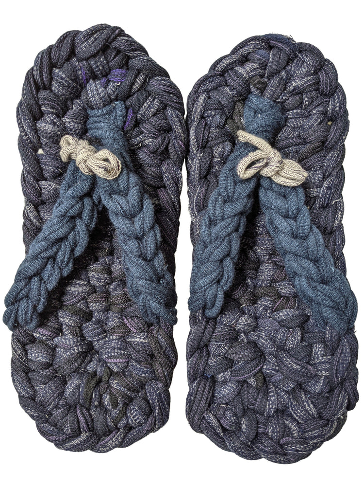 XL | Knit upcycle ZOURI slippers 2021SS-003 [XL]
