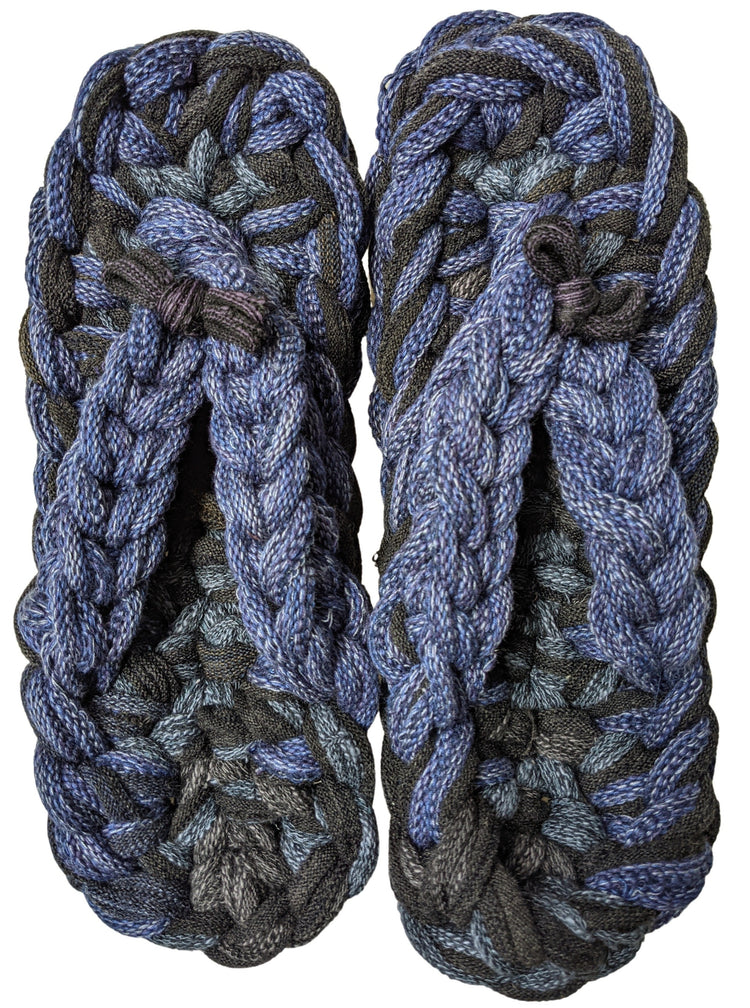 XL | Knit upcycle ZOURI slippers 2021SS-006 [XL]