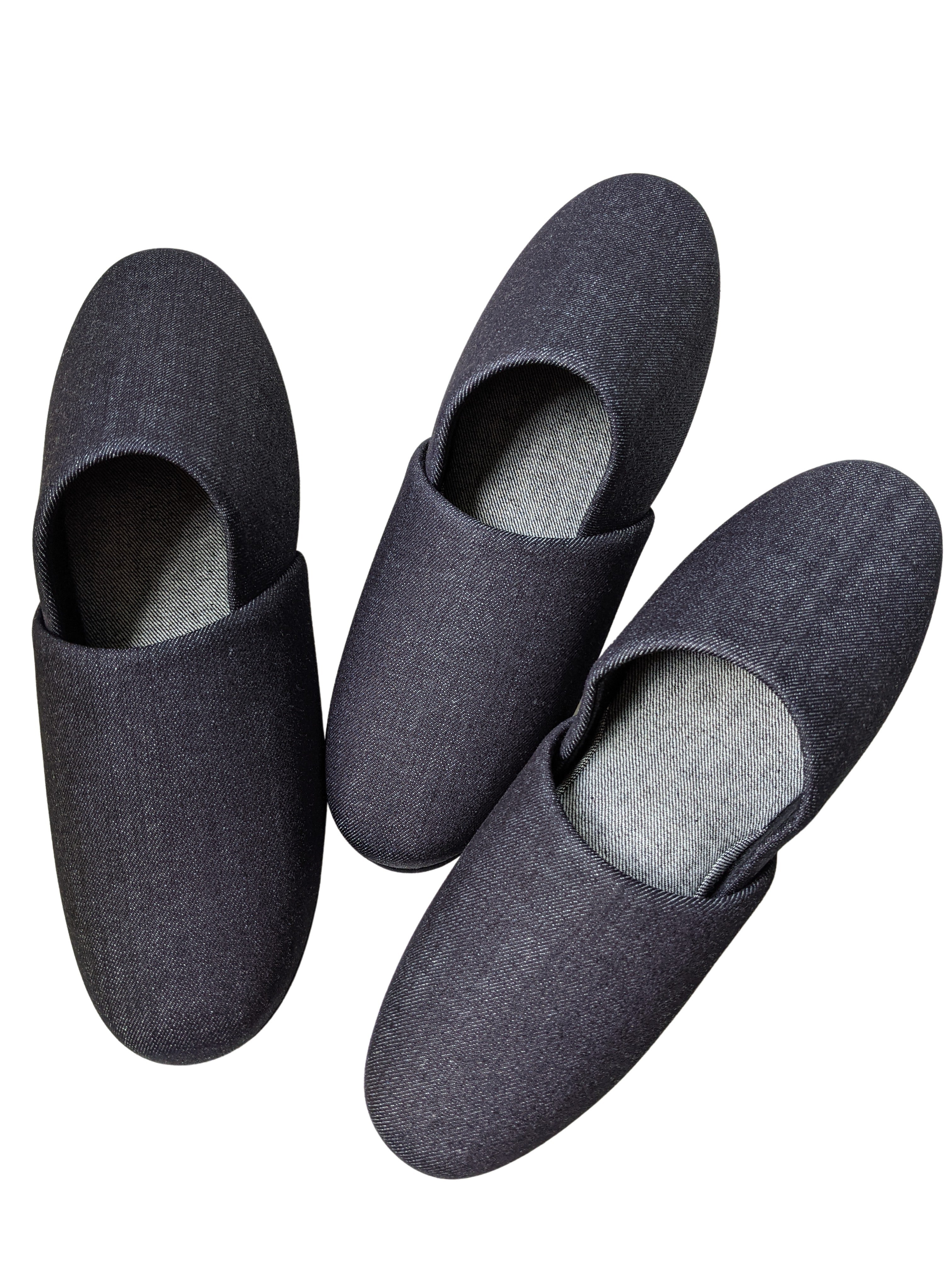 Denim Hiroshima Slippers Simple 4 size [Small / Medium / Large / XL ...