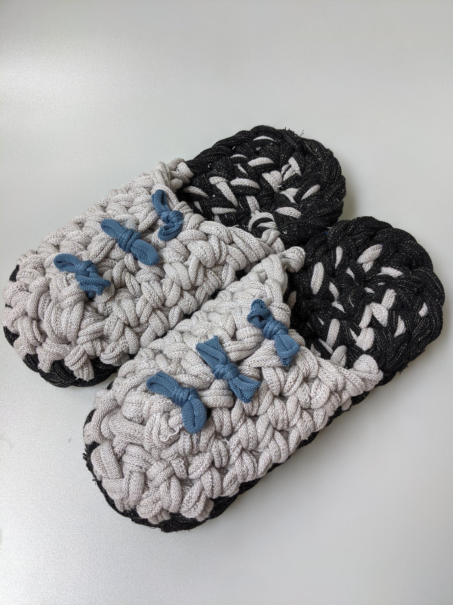 XL | Knit upcycle slippers 2021-XL06 [XL]