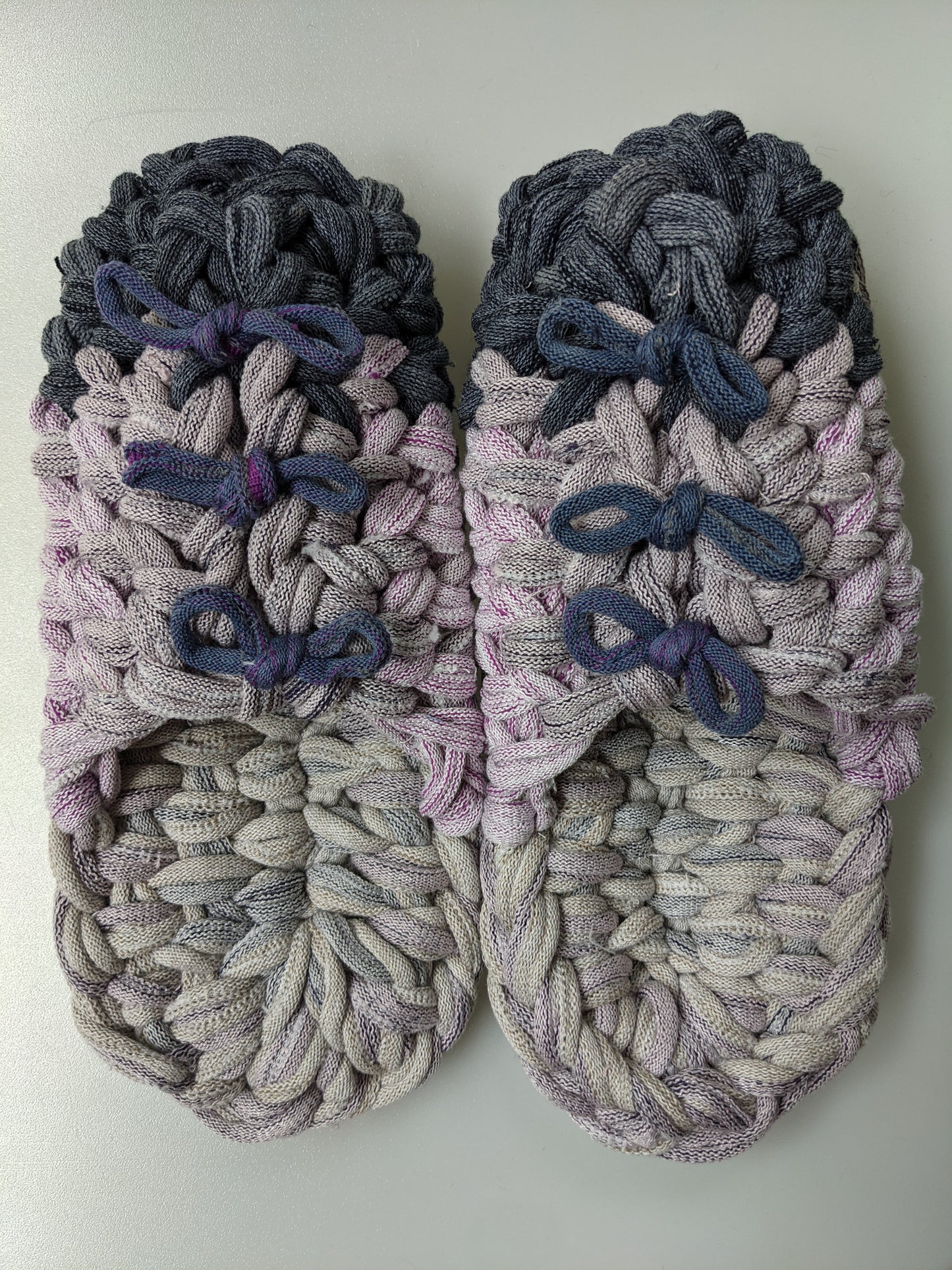 XL | Knit upcycle slippers 2021-XL08 [XL]
