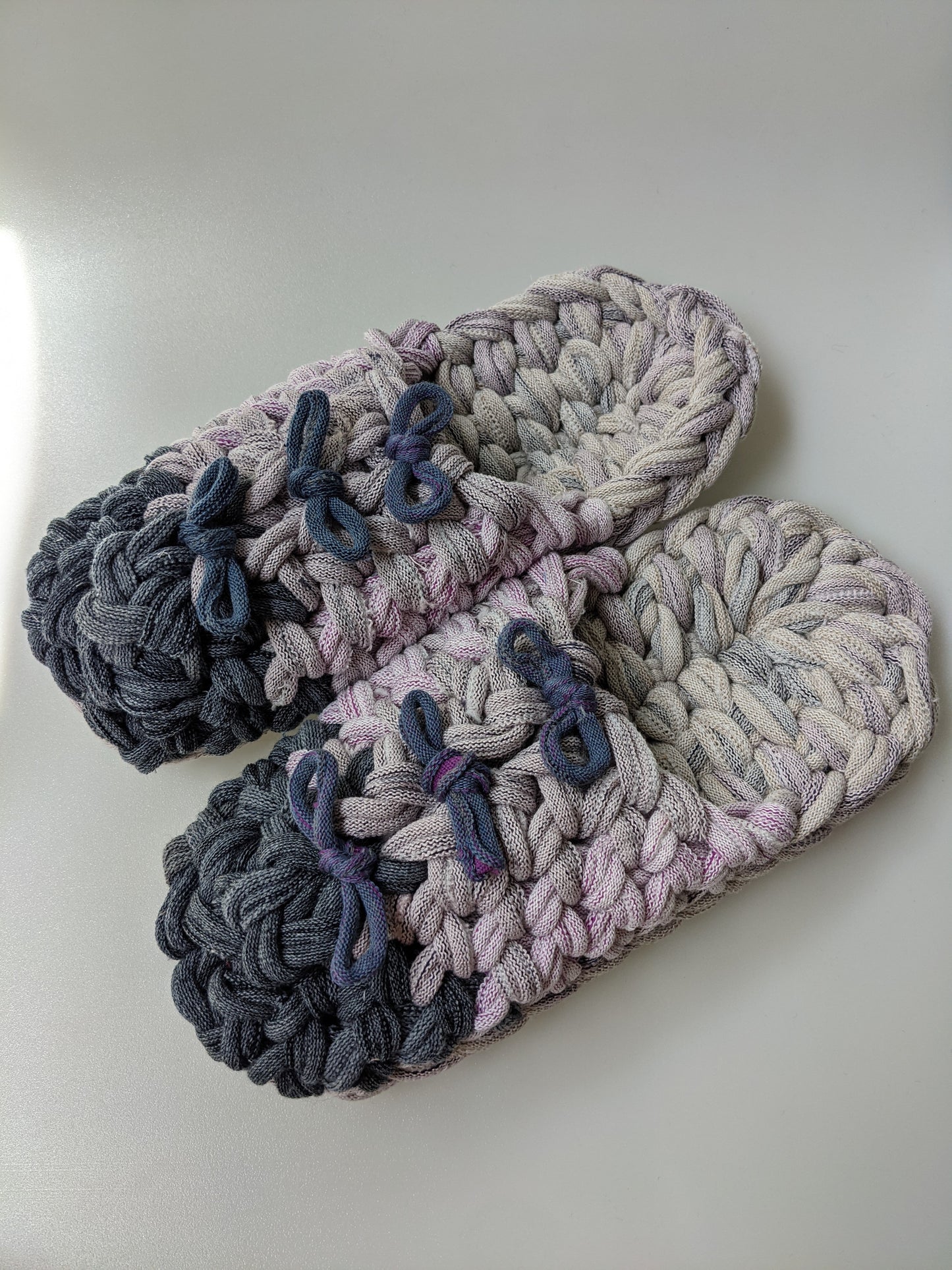 XL | Knit upcycle slippers 2021-XL08 [XL]