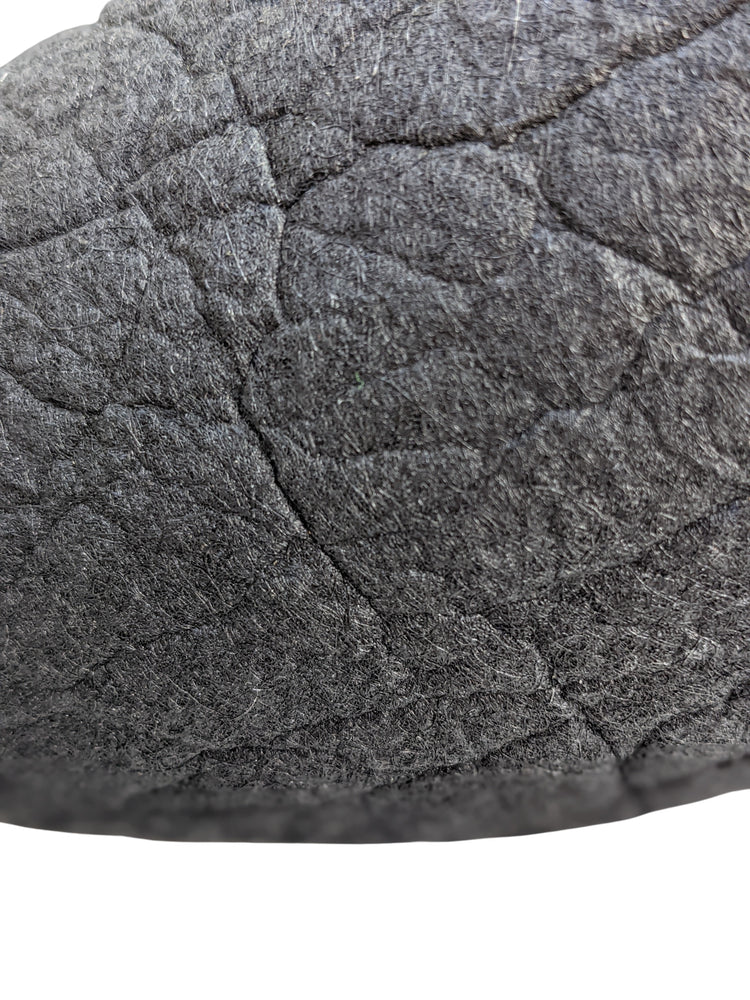 Piñatex®  Heiwa Slipper  Pineapple leaf fibres Denim Hiroshima Slippers Simple sizes [Medium / Large / XL] Charcoal