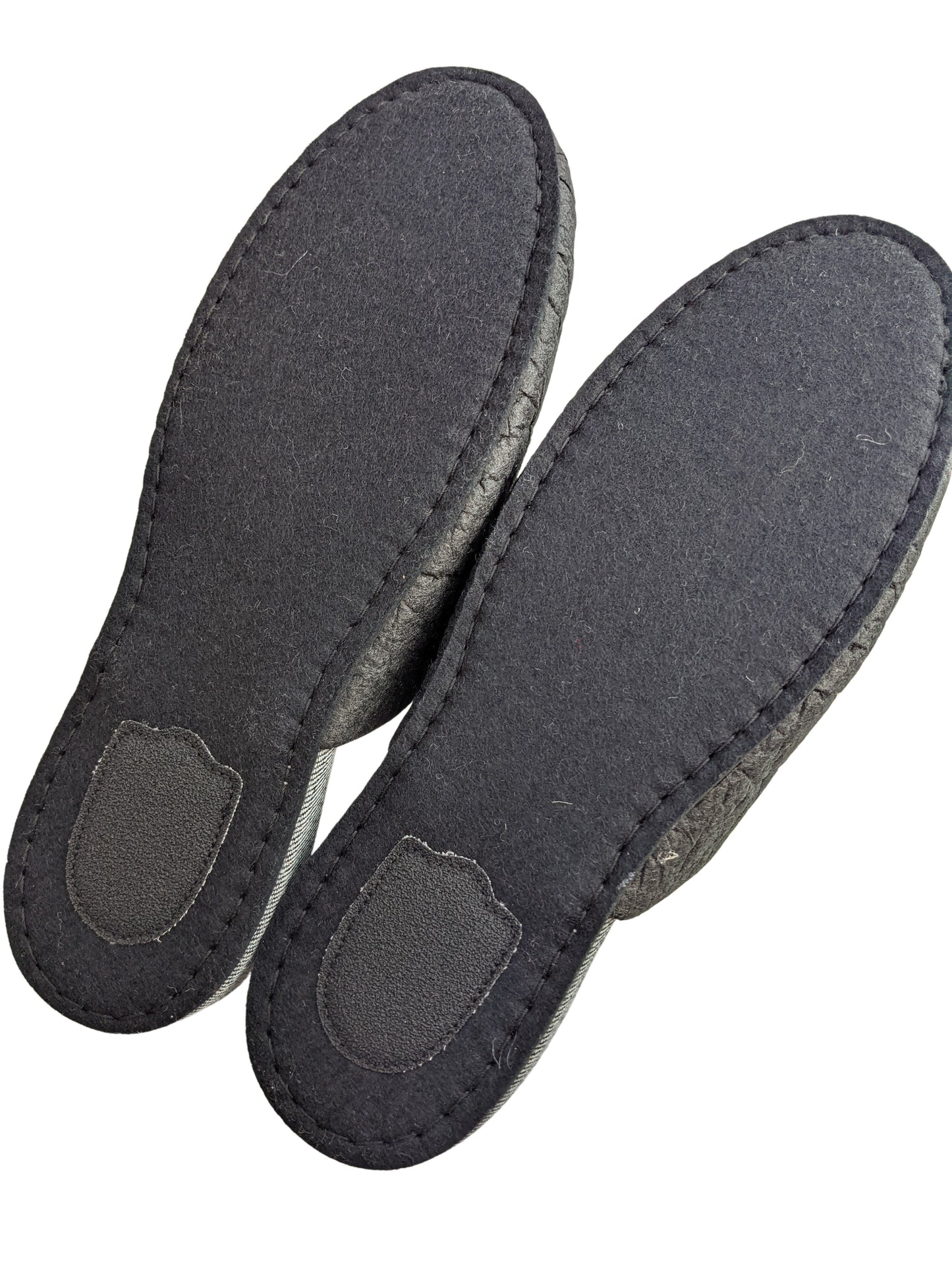 Piñatex®  Heiwa Slipper  Pineapple leaf fibres Denim Hiroshima Slippers Simple sizes [Medium / Large / XL] Charcoal