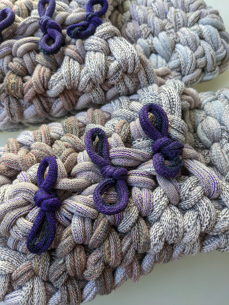 XL | Knit upcycle slippers 2021-XL11 [XL]