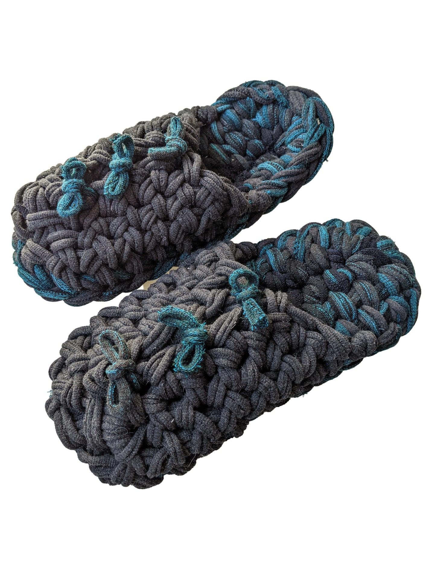 XL | Knit upcycle slippers 2021-XL12 [XL]