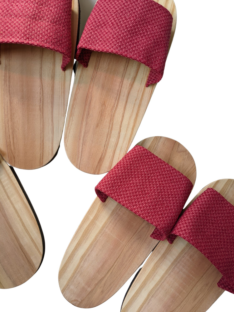 Wood summer Indoor slippers  ［Natsu］