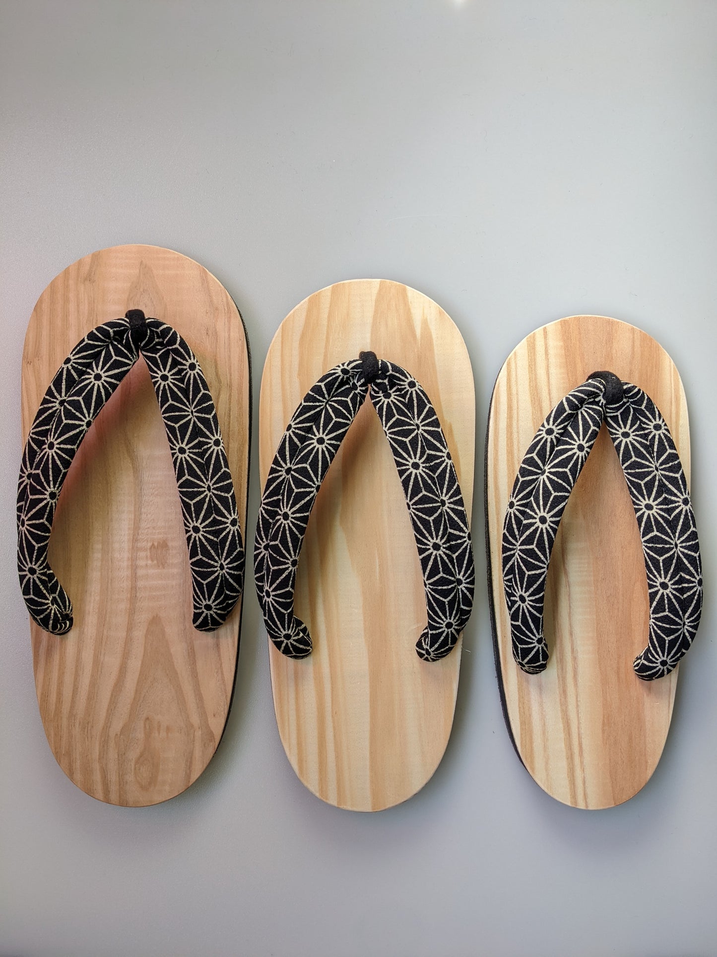 Wood summer Indoor slippers Geta Japanese Slippers ASANOHA