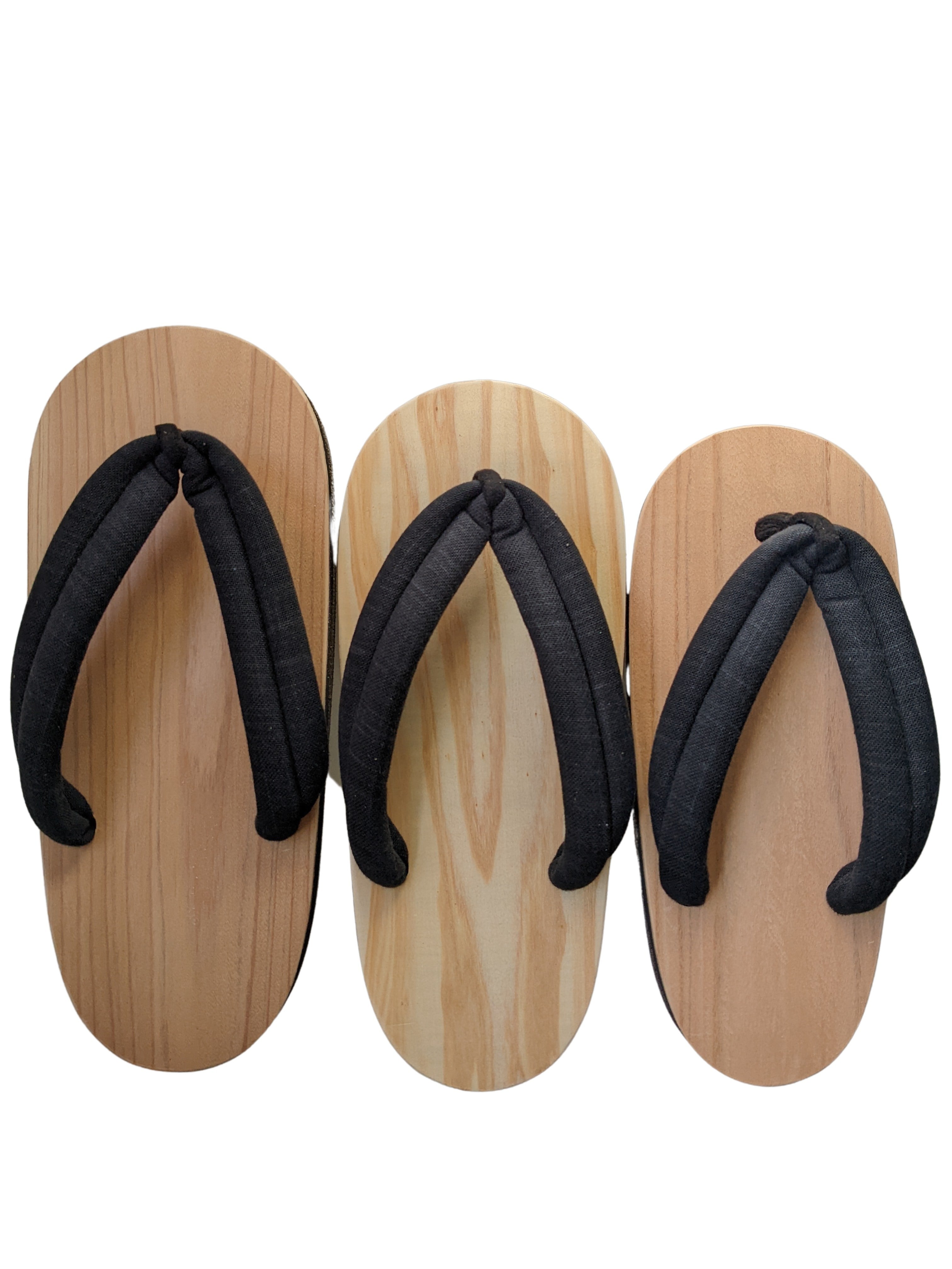 Buy GK-O Mens Japanese Traditional Shoes Geta Wooden Clogs Sandals, Black,  8US(26cm) at Amazon.in