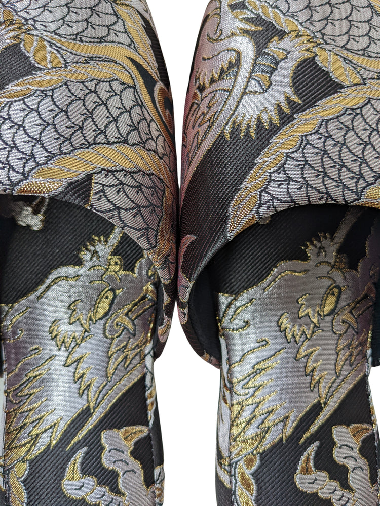 XL ORA-ORA Dragon Cloud Slippers [Black wool felt sole] Type TAKE-06 XL size
