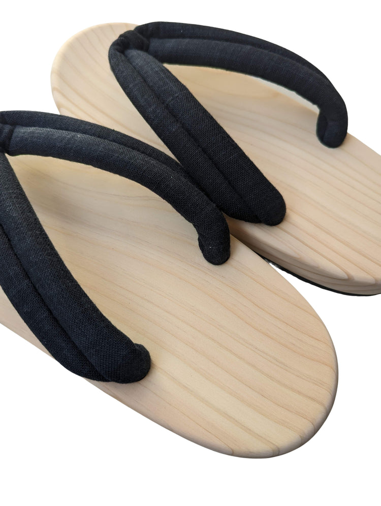 Wood Unpainted Natural GETA ZOURI Slippers [Outdoors]